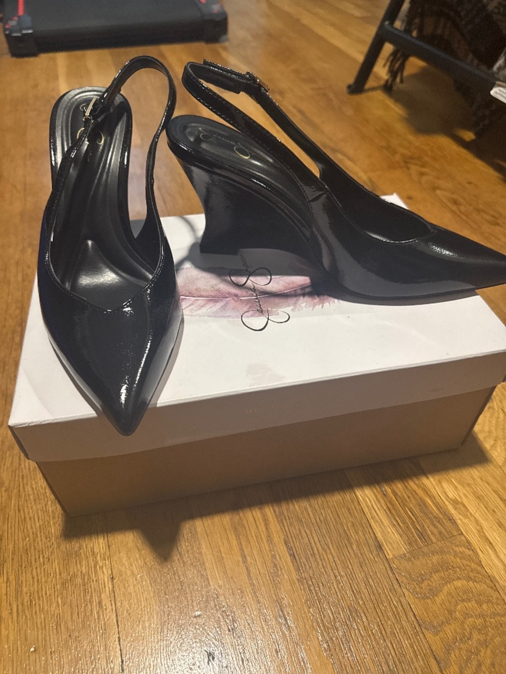 Wedge heel